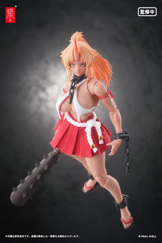 (Pre-order）RPGEX-08 Oni Miko Second Daughter Momiji 1/12 Complete Model SHF Figure