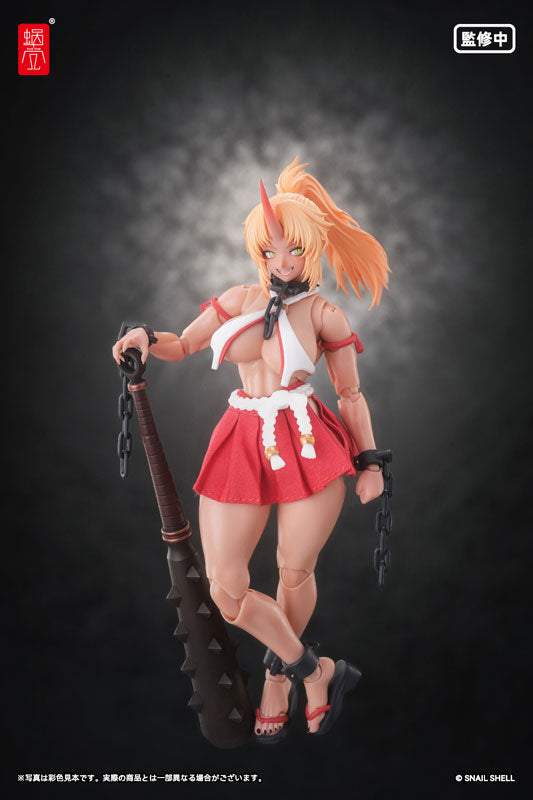 (Pre-order）RPGEX-08 Oni Miko Second Daughter Momiji 1/12 Complete Model SHF Figure