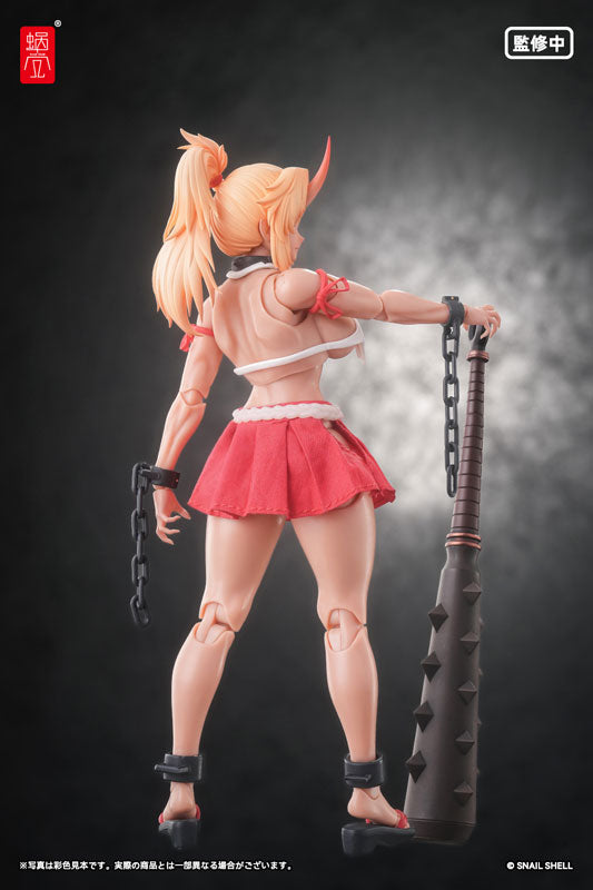 (Pre-order）RPGEX-08 Oni Miko Second Daughter Momiji 1/12 Complete Model SHF Figure