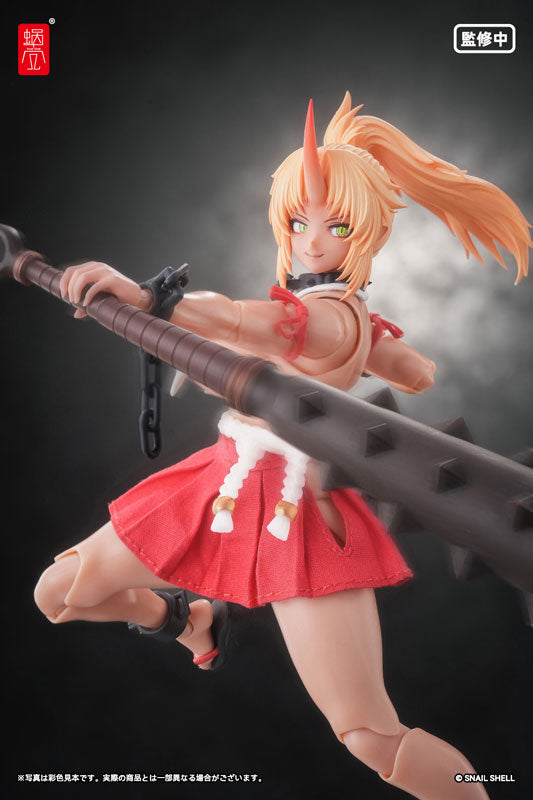 (Pre-order）RPGEX-08 Oni Miko Second Daughter Momiji 1/12 Complete Model SHF Figure