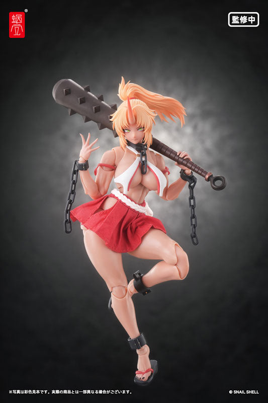 (Pre-order）RPGEX-08 Oni Miko Second Daughter Momiji 1/12 Complete Model SHF Figure
