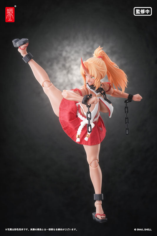 (Pre-order）RPGEX-08 Oni Miko Second Daughter Momiji 1/12 Complete Model SHF Figure