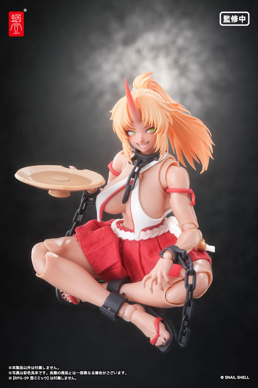 (Pre-order）RPGEX-08 Oni Miko Second Daughter Momiji 1/12 Complete Model SHF Figure