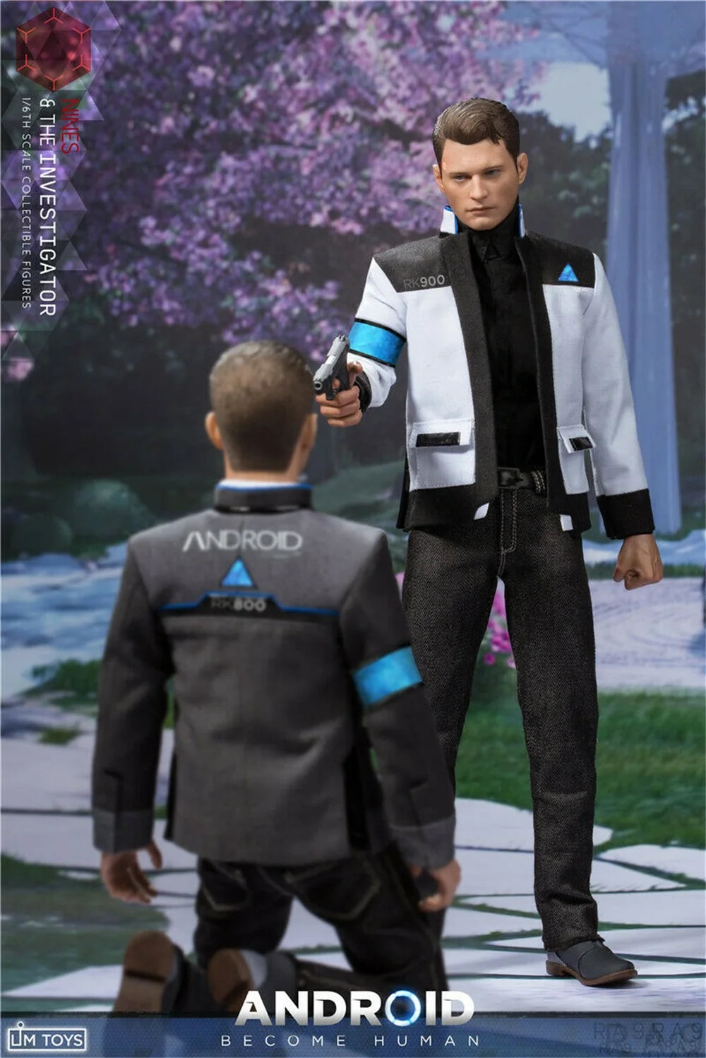 LIMTOYS 1/6 LIM009 Investigator Android Detroit Become Human Negotiating Expert 12'' Male Figure Body Toys