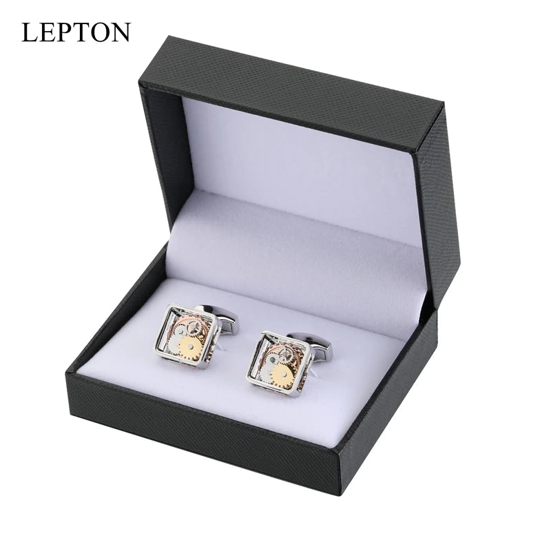 Fabrikspezifisches Schmuckdesign für Herrenmanschettenknöpfe, Damenschmuck von Lepton bietet eine große Auswahl an Materialien, schnelles Design, schnelle Lieferung