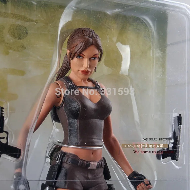 NECA Tomb Raider Underworld Lara Croft PVC-Actionfigur 7" 18CM Neu in Box