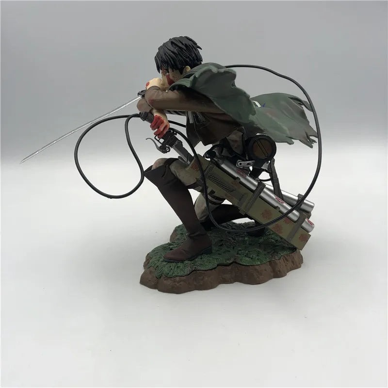 Figure Rival Ackerman Action Figure Package Ver. Levi PVC Action Figure Rivaille Collection Model Toys 18cm