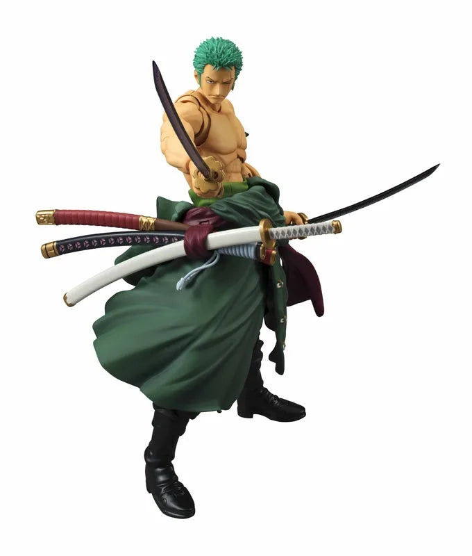 Anime One Piece 18cm BJD Roronoa Zoro Gelenke Bewegliche PVC Action Figure Sammlung Modell Spielzeug