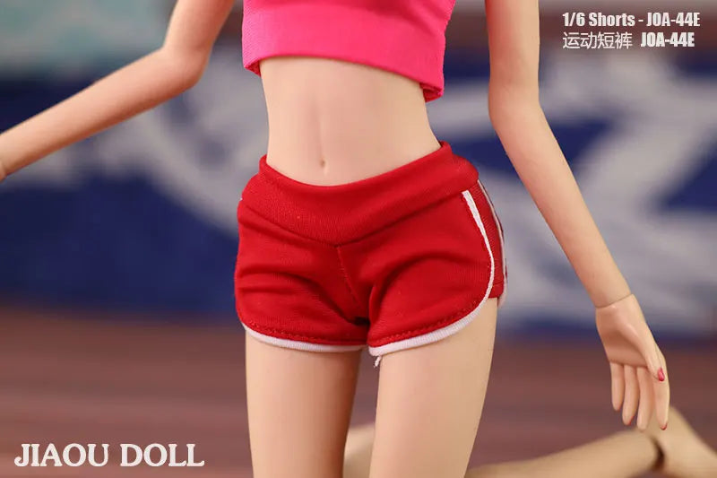 1/6 weibliche Sport-Shorts Yoga-Hosen Gestrickte Modell Zubehör Kleidung für 12 Zoll TBLeague Körper Action Figur