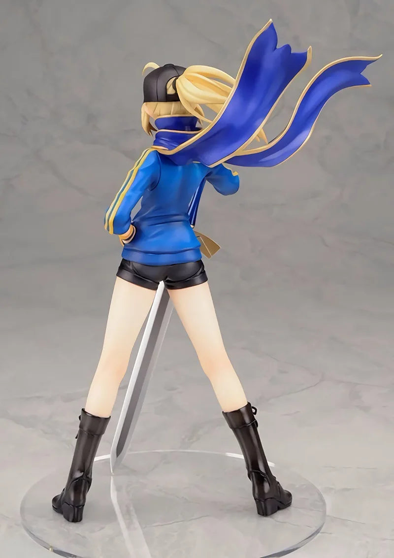 Kawaii Anime Saber Assassin Mordred 1/7 Komplette PVC-Actionfigur, Sammlermodell, Kinderspielzeug, Puppe, Geschenk, 23 cm