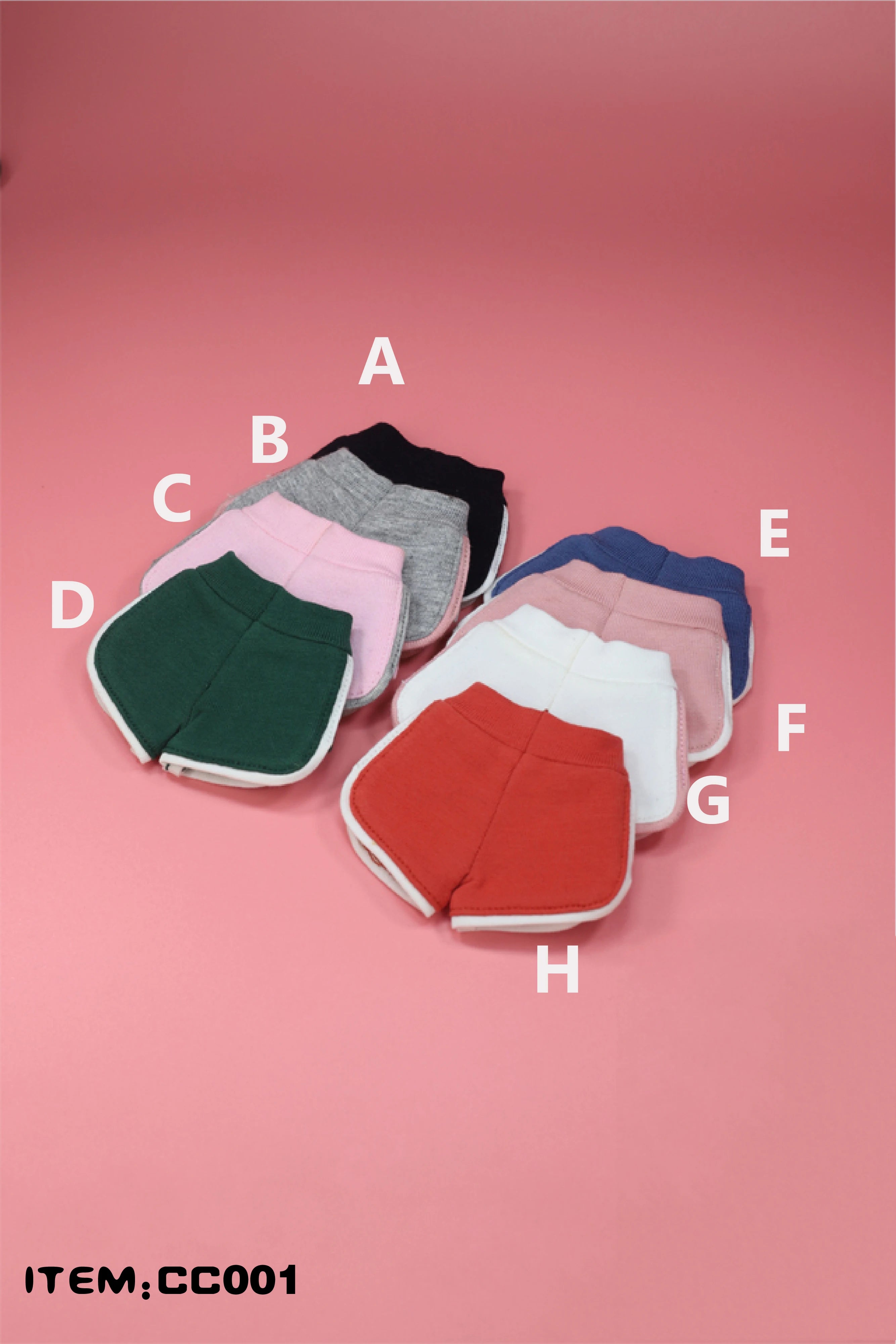 1/6 weibliche Sport-Shorts Yoga-Hosen Gestrickte Modell Zubehör Kleidung für 12 Zoll TBLeague Körper Action Figur