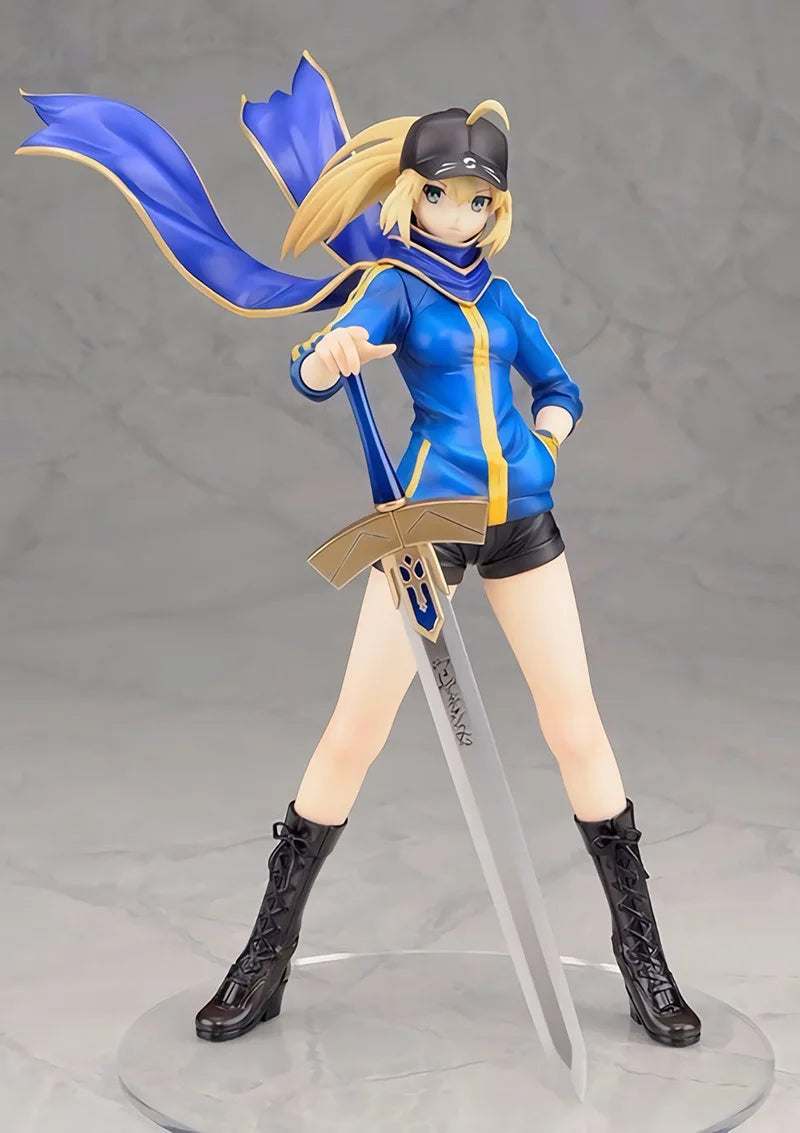 Kawaii Anime Saber Assassin Mordred 1/7 Komplette PVC-Actionfigur, Sammlermodell, Kinderspielzeug, Puppe, Geschenk, 23 cm