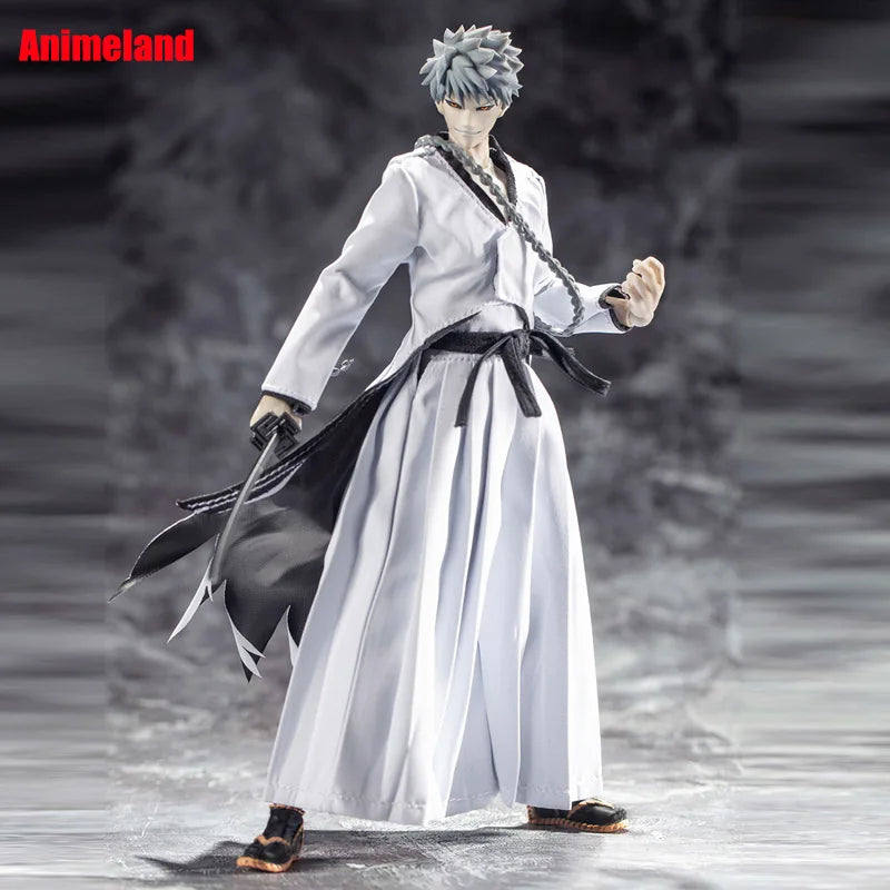 In Stock Dasin/Great Toys/GT Bleach Kurosaki Ichigo Aizen Sousuke Ukitake Jushiro Ichimaru Gin 18cm/7inch 1/10 SHF Action Figure