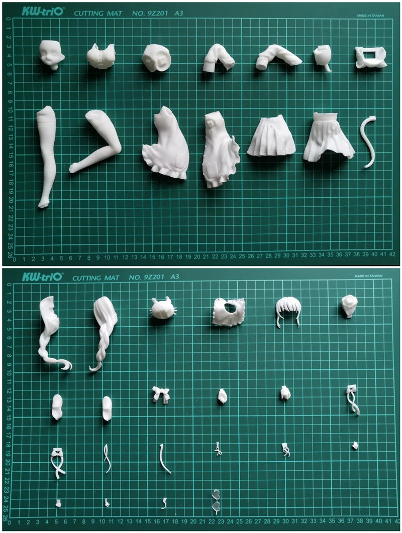 Resin Figure Kit Minato Aqua Hololive YouTuber VTuber 1/8 Unpainted Garage Resin Kit Model GK