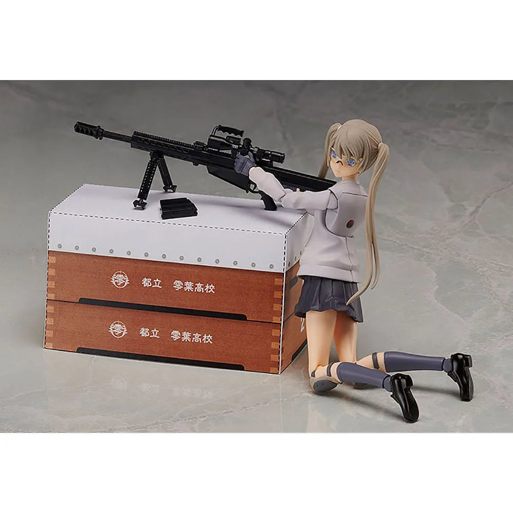 Original figma Little Armory Teruyasu Maru SP-106 PVC Action Figure Action Toy Model Gift 130mm