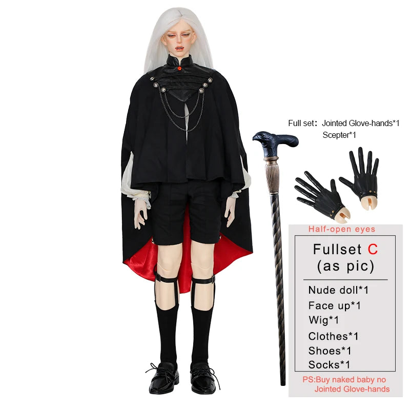 1/3 Doll BJD Lestat dolls Resin dolls fullset complete professional makeup Toy Gifts movable joint doll