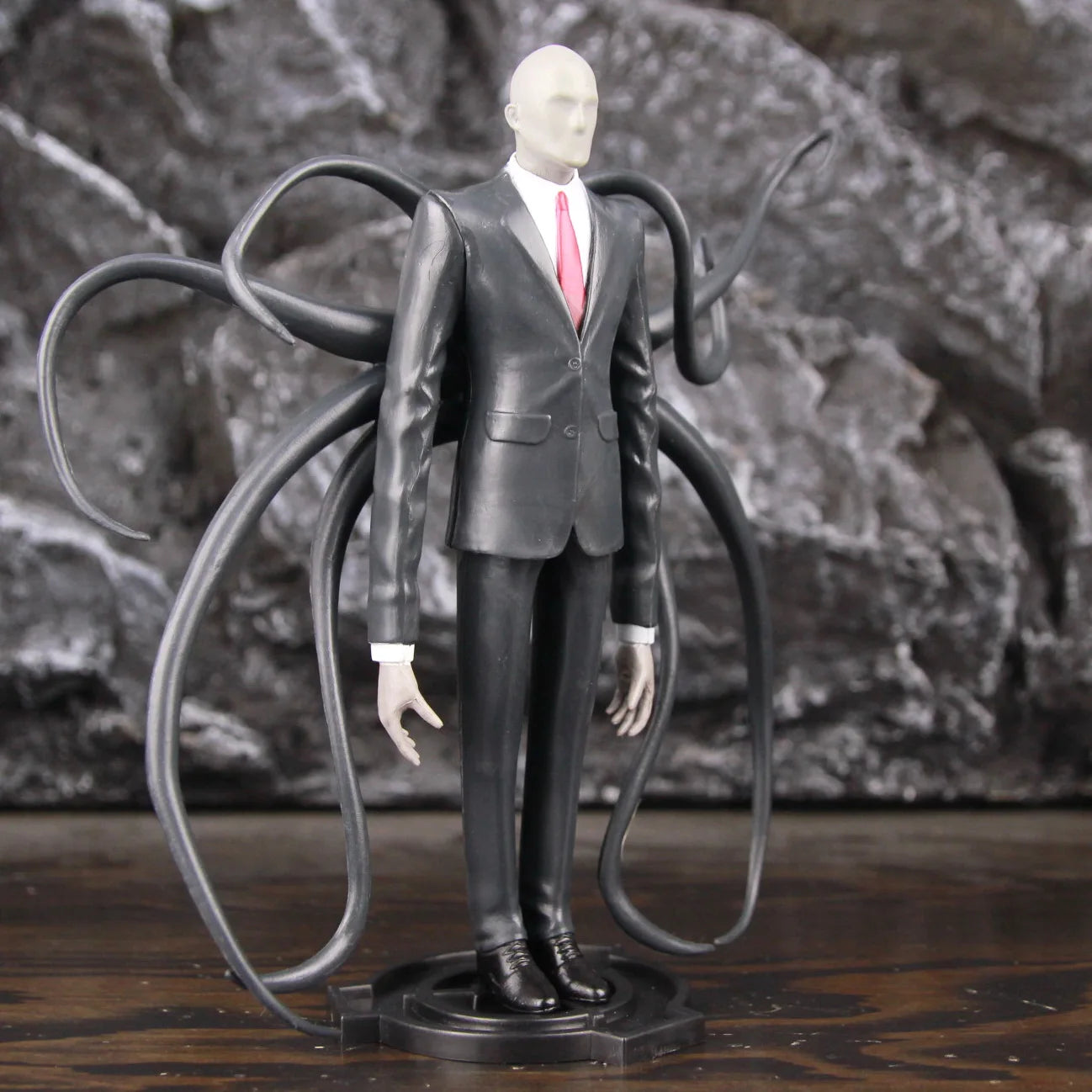 Slender Man 7" Figurine Slenderman 18cm Figure Urban Legend Creepypasta Thriller SCP Foundation Horror Fiction Anime Toys Doll