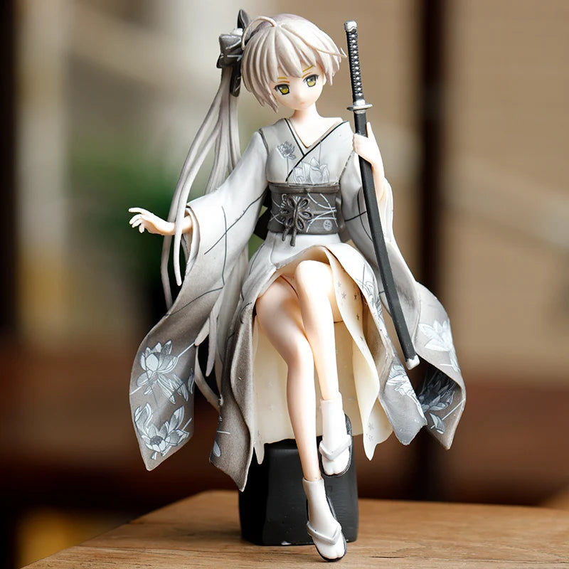 Japan 13CM Yosuga no Sora Figur PVC Action Anime Sammlerstück Puppenmodell Spielzeug Kimono Sora Figur für Kinder Geschenk