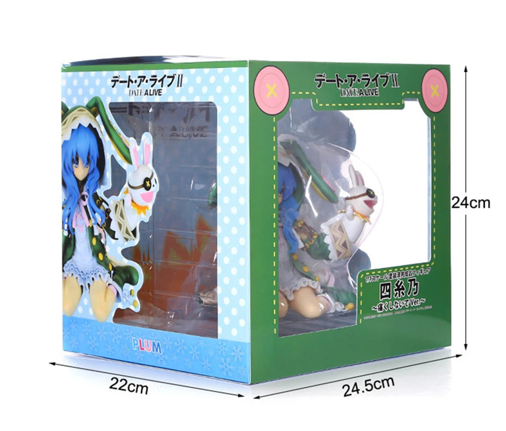 Anime Himekawa Yoshino Hermit Tokisaki Kurumi Tobiichi Origami 1/7 PVC Action Figures Game Statue Collectible Model Toys Doll