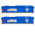 Blue DDR3 RAM 4GB 1333MHz 1600MHz Desktop Memory PC3-10600 PC3-12800 240-Pin Non-ECC Unbuffered DIMM Blue Sink Red board