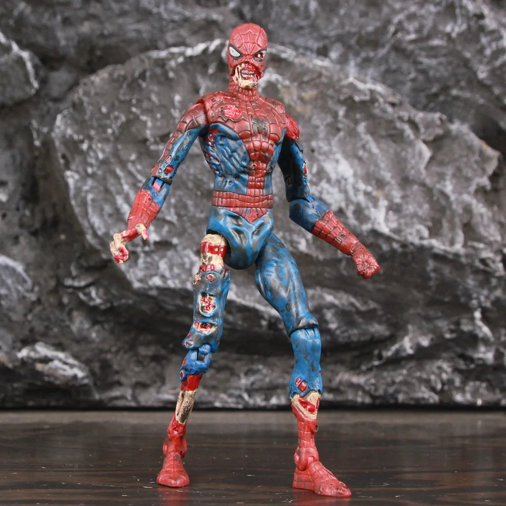 Zombie Hulk Captain America Spider Man 7" Action Figure KO's Toybiz DST Toys Doll What If Zombies Super Hero Model