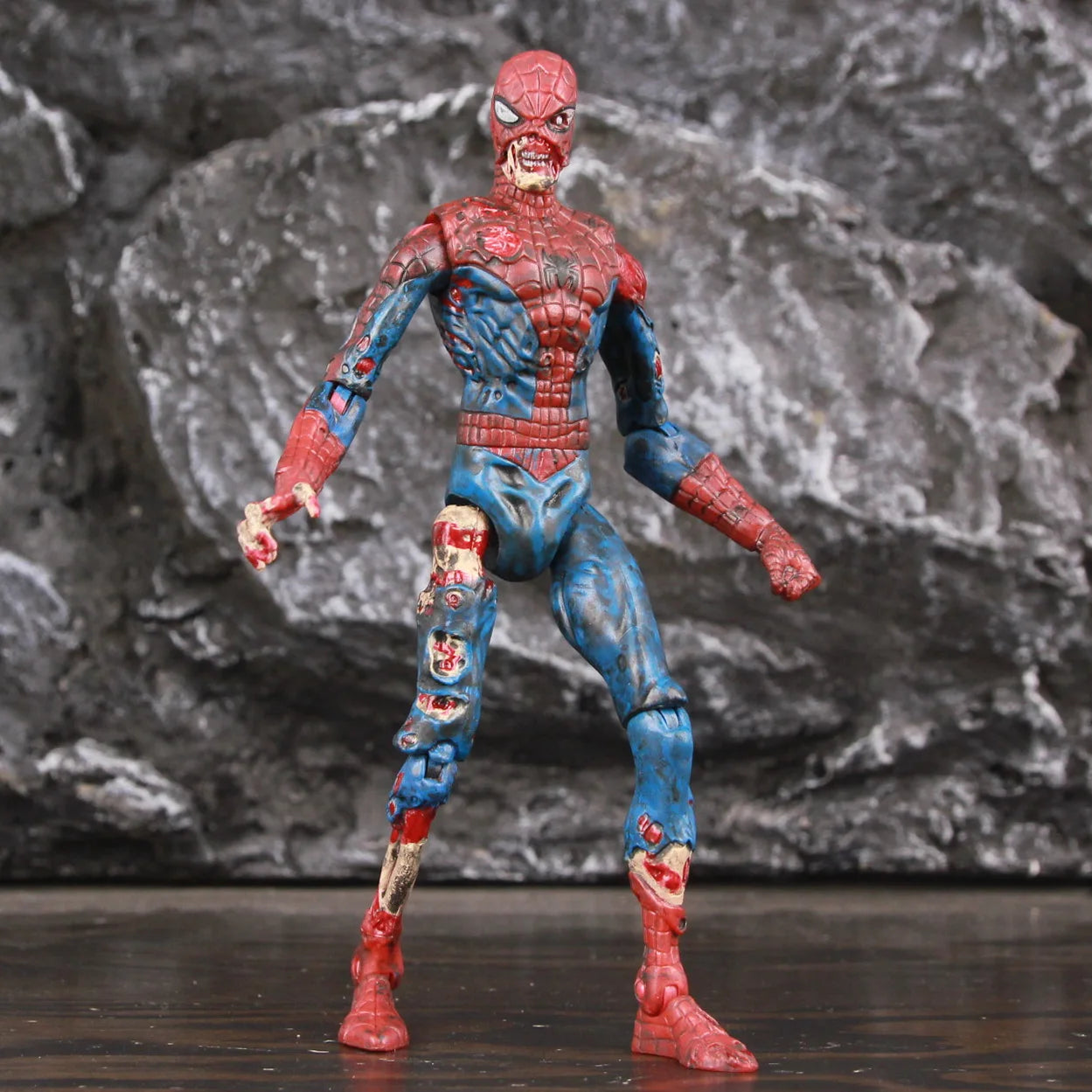 Zombie Hulk Captain America Spider Man 7" Action Figure KO's Toybiz DST Toys Doll What If Zombies Super Hero Model