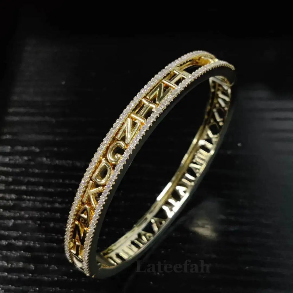 Bracelet 2021 Trend New DIY Bracelet for Women and Children Personality Slider Bangle Roman Numeral Charms Bracelet Man BRACELET