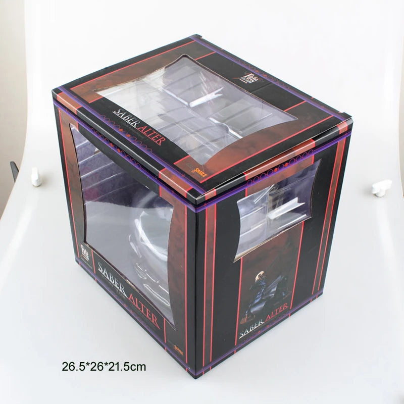 Anime-Spiele Fate Stay Night Alter Saber Actionfigur PVC-König der Ritter im Maßstab 1/7 Ausgezeichnetes Modellspielzeug Sammlerstücke