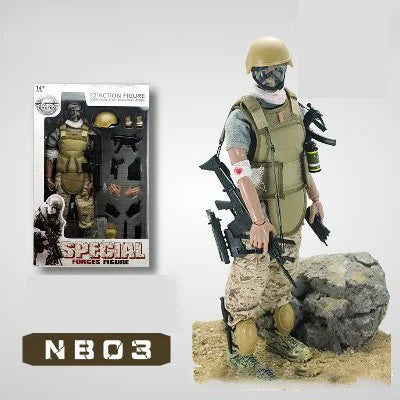1/6 Scale Male Soldier Model SWAT Special Police Boy Doll 12inch Action Figure Kids Children Toy Christmas Gift Display In Stock