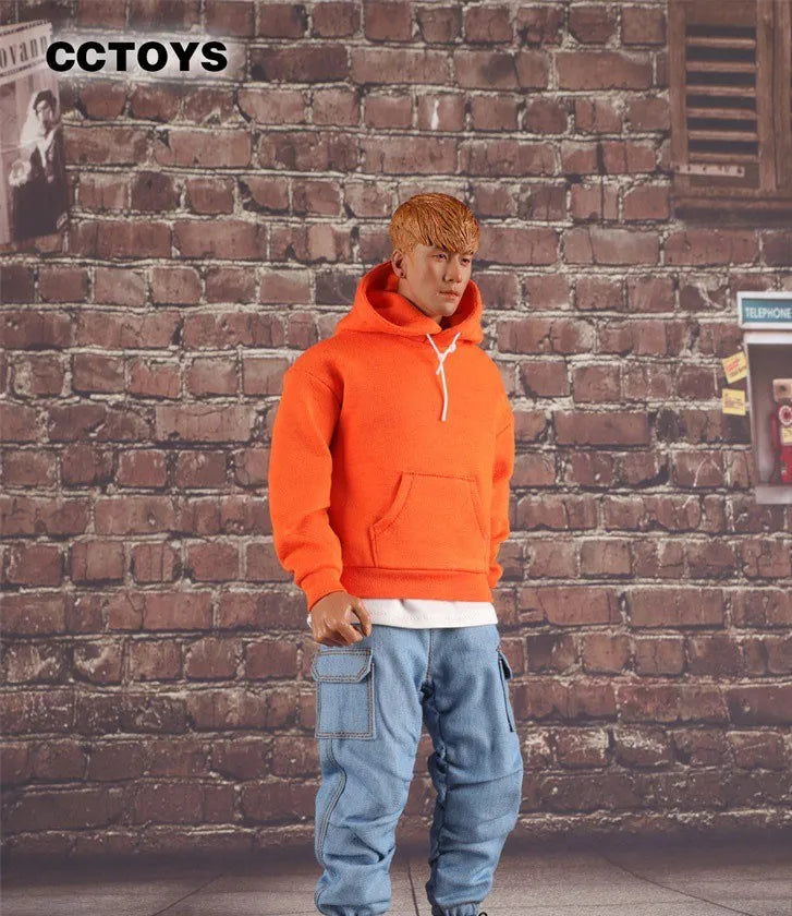 CCTOYS CC010 1/6 Scale Male clothes fashion Sport style Hooded sweater Sport hoodie fit 12 inch PH Tbl action figure