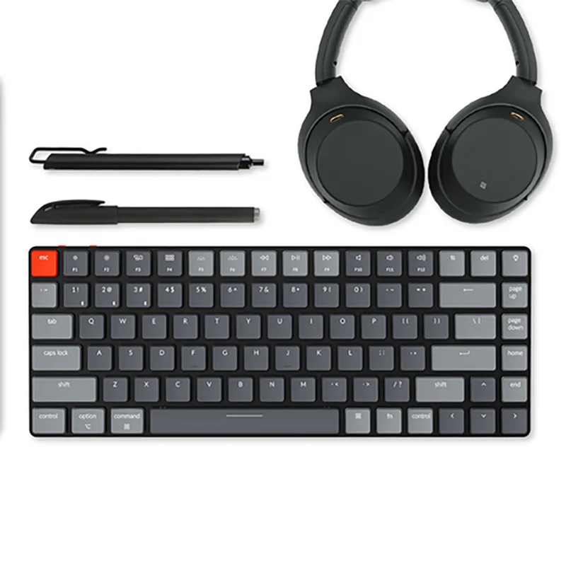 Keychron K3 E V2 Ultraflache kabellose mechanische Tastatur mit niedrigem Profil, optischer Hot-Swap-Schalter, RGB-Hintergrundbeleuchtung für Mac Windows