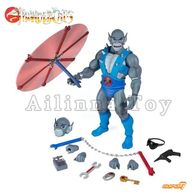 Super7 Thundercats 7inches Ultimates Action Figure Wave 1 Lion-O Mumm-Ra Anime Collection Movie Model For Gift Free Shipping
