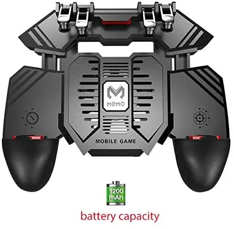 PUBG Controller AK77 Six Finger Gamepad For iPhone Android PUBG Mobile Controller L1 R1 Shooter Triggers Fire Joystick Game pad