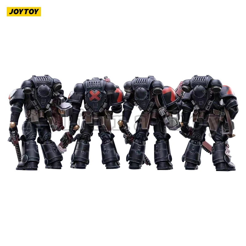 JOYTOY 1/18 Action Figure (4PCS/SET) Blood Angels Death Company Anime Collection Model Toy For Gift
