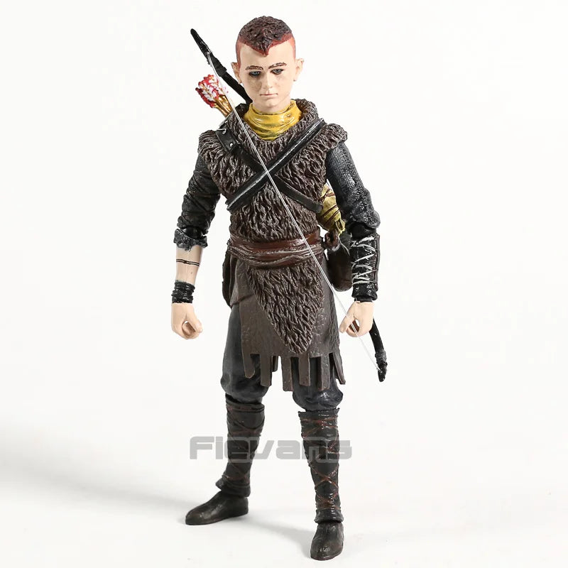 God of War figure toy Kratos & Atreus Ultimate KO's NECA Axe Shield Son Loki set PVC Action Figure Model Toy