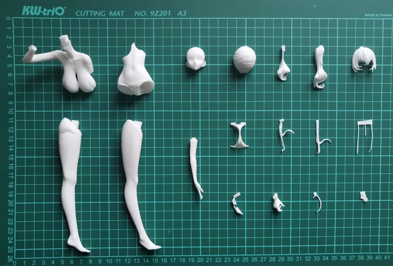 Resin Figure Kit  Zara swimsuit Azur Lane Unpainted Garage Resin Kit Model GK