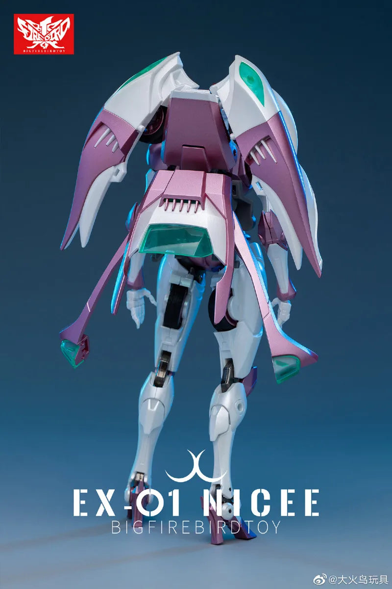 Transformation Robot toy Nicee Arcee EX01 EX-01 Big Firebird  Rouge  Action Figure  Collection Toys Halloween Birthday gift box