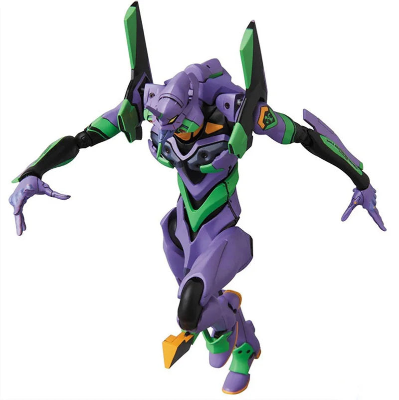 Mafex Евангелион EVA 01 Фигура Revoltech 080 Евангелион EVA 01 Екшън Фигурка Модел Играчка Кукла Подарък