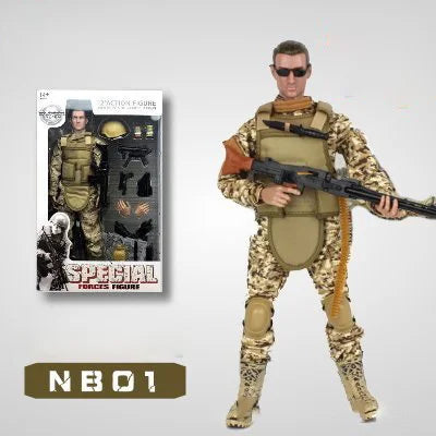 1/6 Scale Male Soldier Model SWAT Special Police Boy Doll 12inch Action Figure Kids Children Toy Christmas Gift Display In Stock