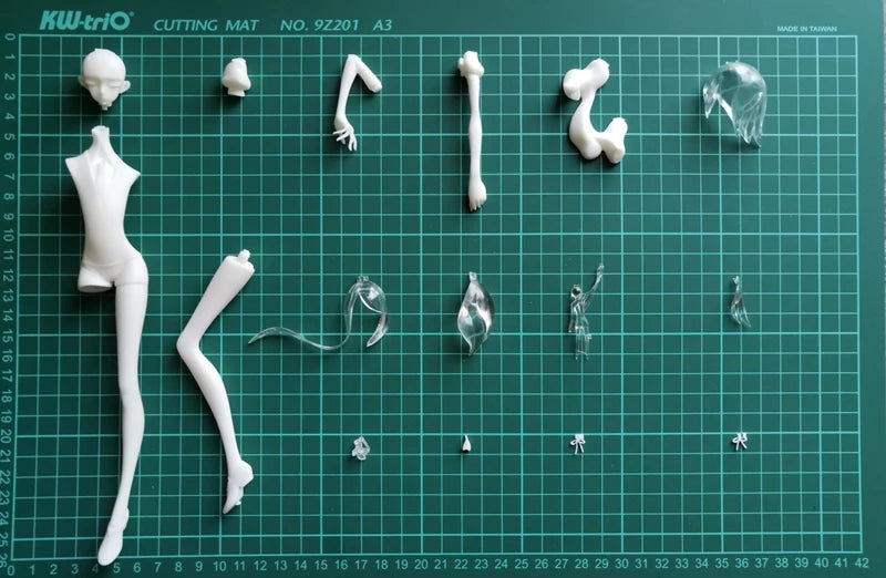 Resin Figure Kit Cinnabar Kingdom of gemstones Unpainted Garage Resin Kit Model GK