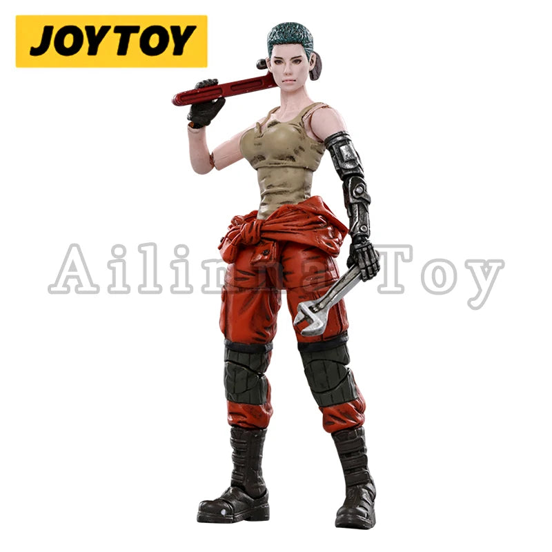 JOYTOY 1/18 3.75inch Action Figure Mech Maintenance Team B Collection Model Toy For Gift