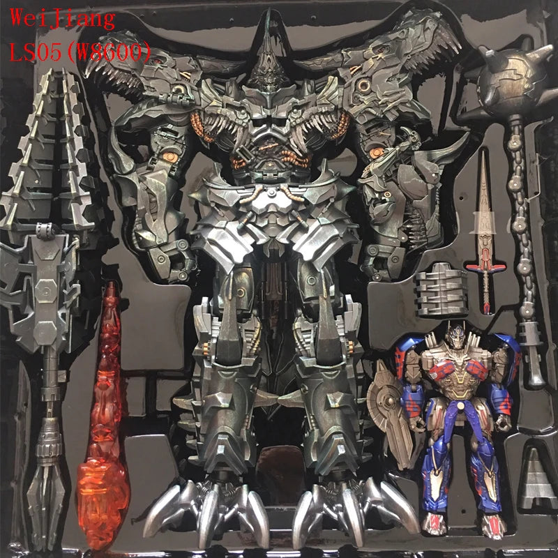 Transformation Toys Grimlock WEIJIANG W8600 BMB LS05 Action Figurine SS07 MP08 Alloy Anime Dinosaur Deformable Robot
