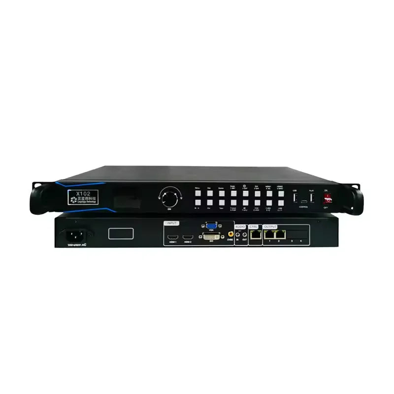 With AC Voltage Integrated Led Display Controller All-in-one Linsn X102 Video Processor