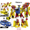 헬로카봇 Korea Anime Hello Carbot Penta Storm Model Transformation Action Figures 5-Cars Sets Combination Robot Boy Kids Toy Gift