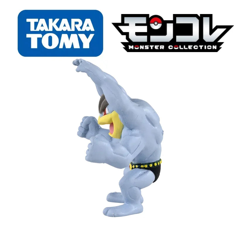 2020 Out Print Original TOMY Pokemon Figures MS-21 Machamp Mackogneur Model PVC 5cm Monster Collection Perfect Gift Toys