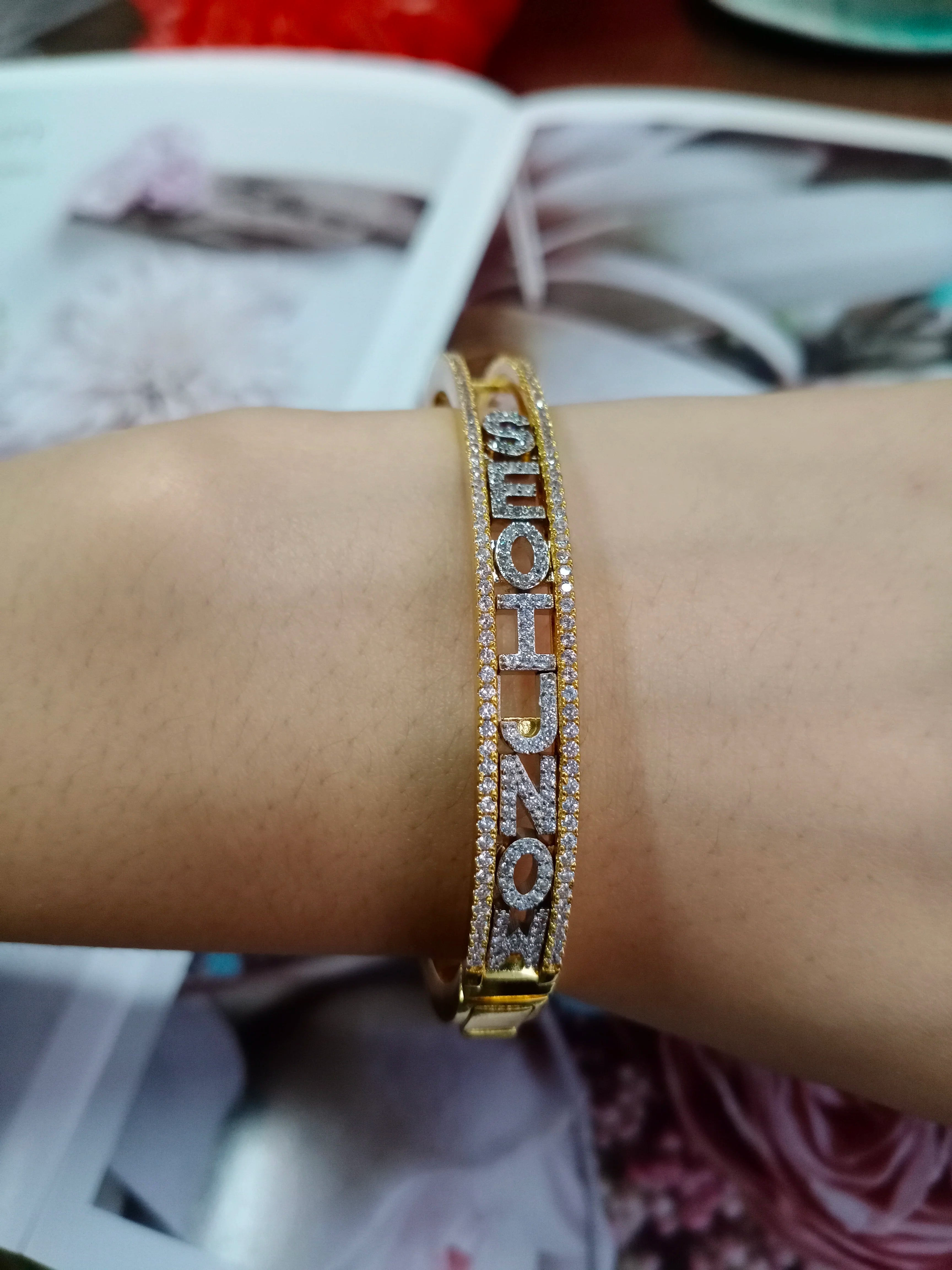 Bracelet 2021 Trend New DIY Bracelet for Women and Children Personality Slider Bangle Roman Numeral Charms Bracelet Man BRACELET