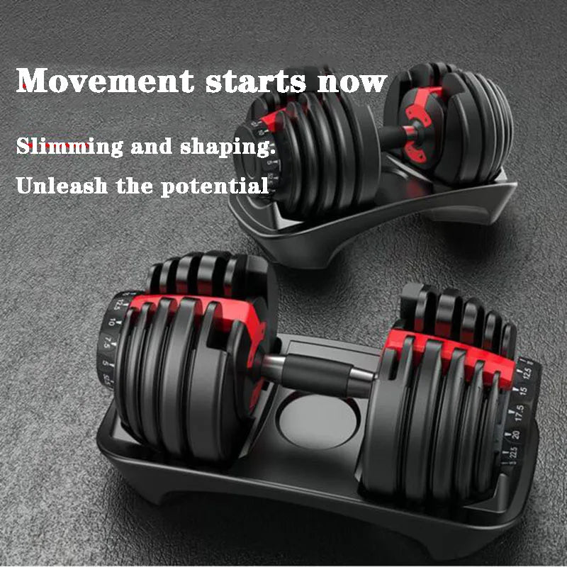 40kg/90 lbs. smart, fast, detachable and adjustable men's household dumbbells, gym weights, fitness equipment, weights weights