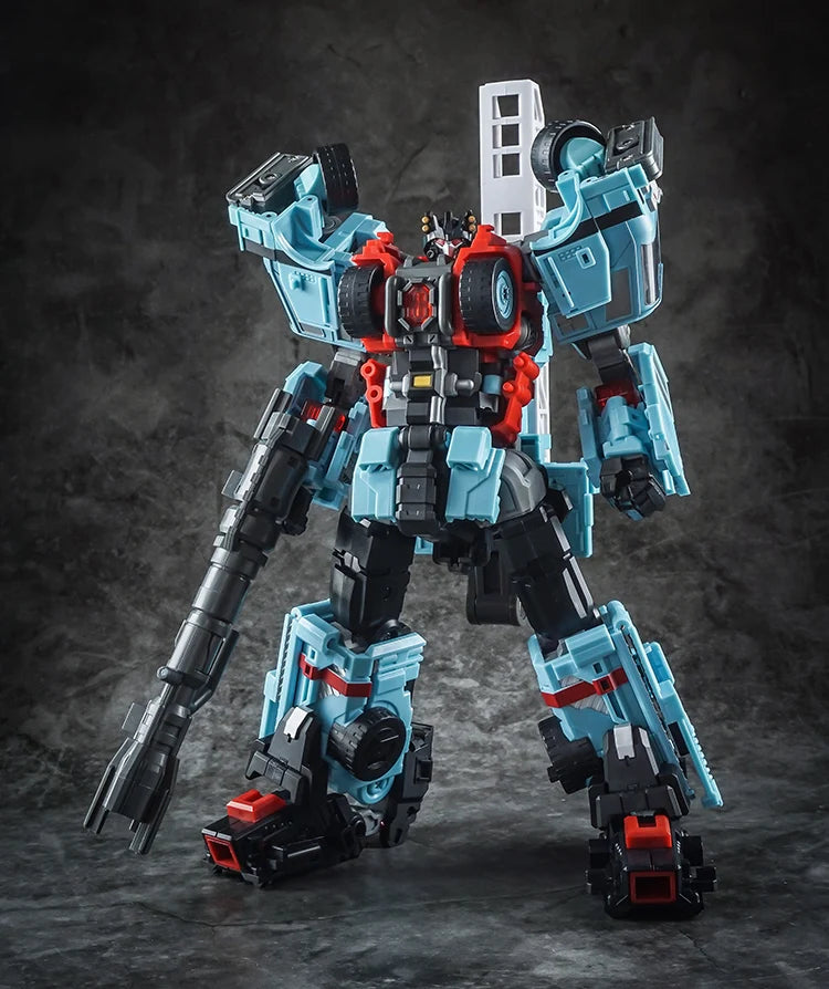 Transformation 5 In 1 Defensor Yes Model  YM-17 YM17 Vulcan Hot Spot  KO Action Figure Robot Model Collection Deformed Toys
