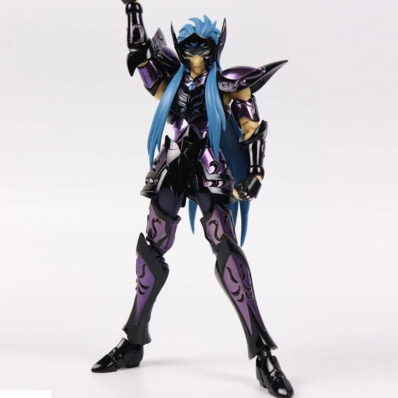 CS Model Saint Seiya Myth Cloth Gold EX Hades Specters Surplice Aquarius Camus With Damaged Armor Action Figure In Stock