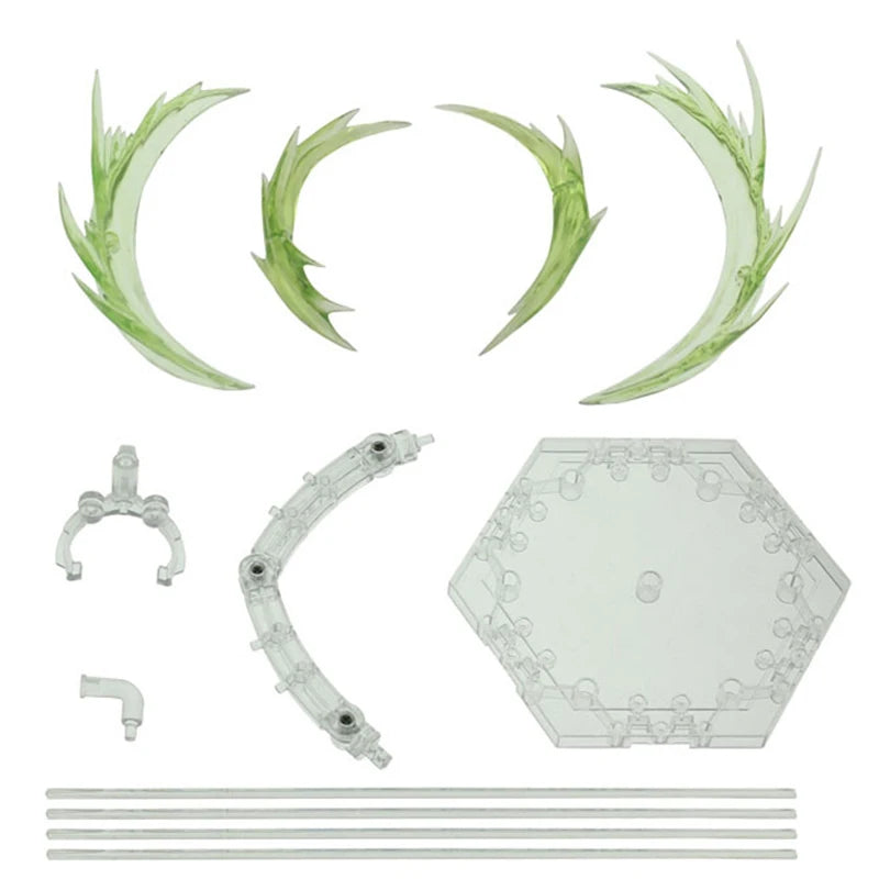 Ground Fissure Explosion Platform Impact Effect Model Action Figure One Piece Ace Fire Scenes Toys Special Effect Stand Base Toy